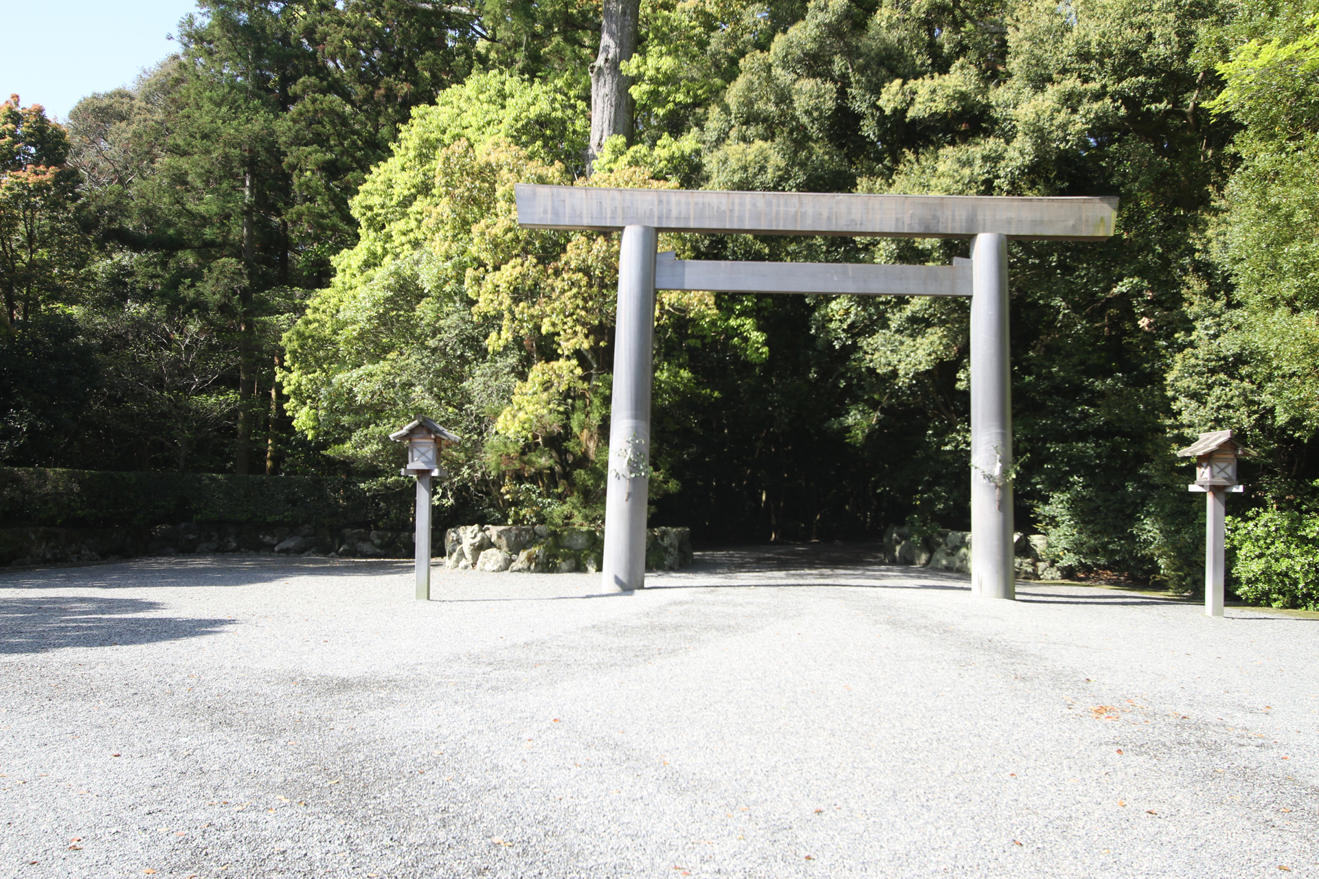 伊勢神宮外宮鳥居-1