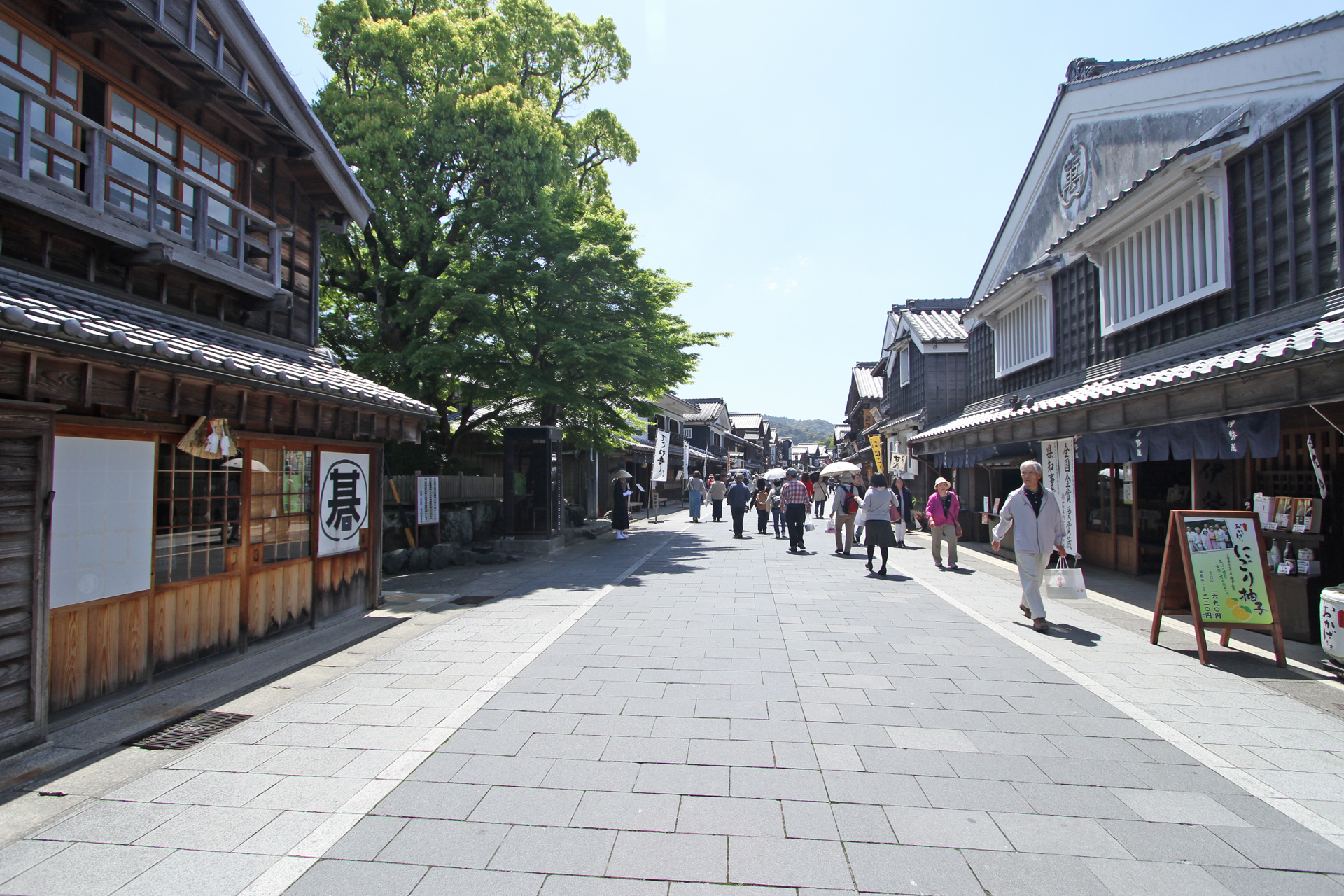 おかげ横丁の風景