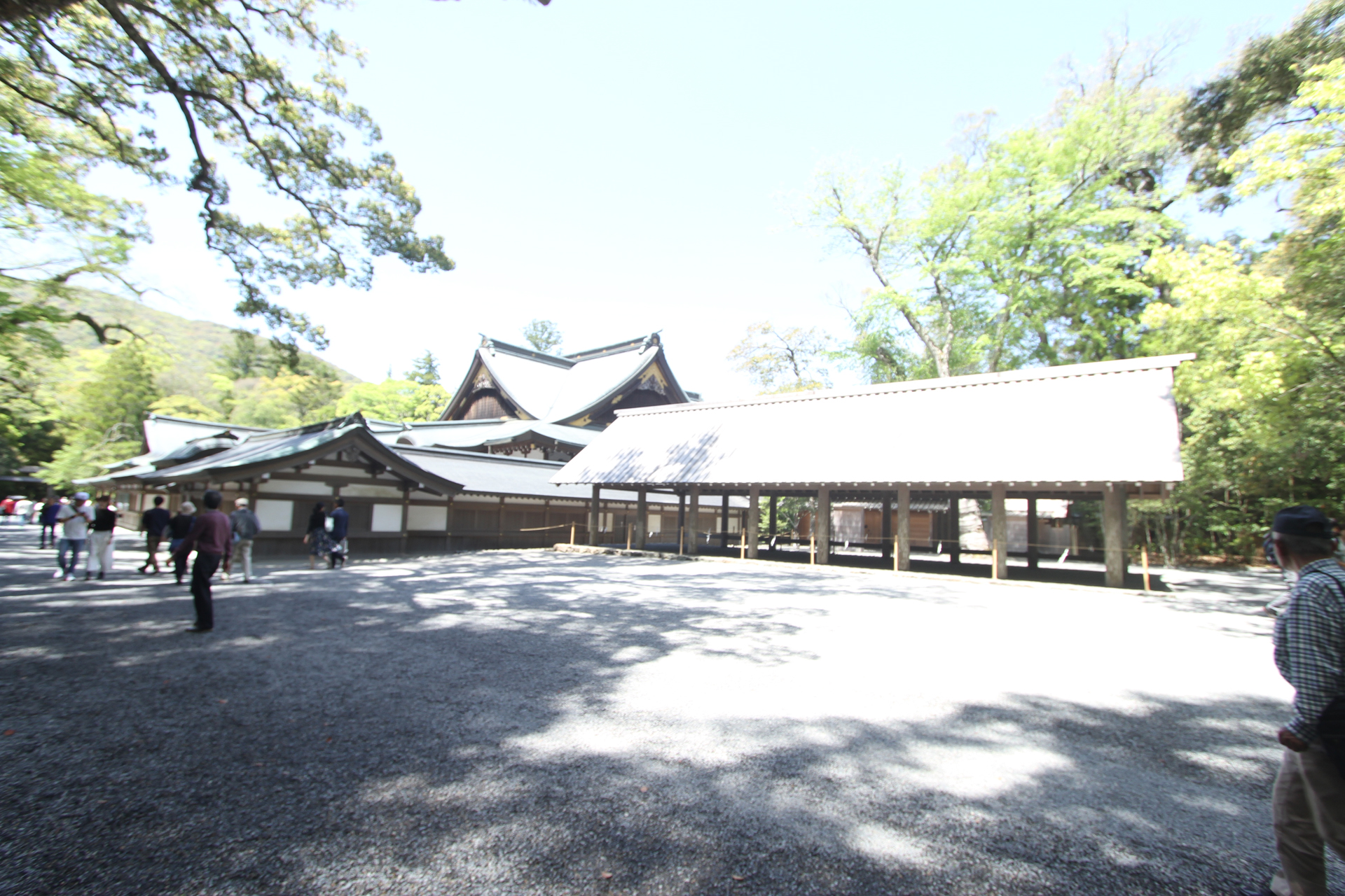 伊勢神宮内宮神楽殿その肆