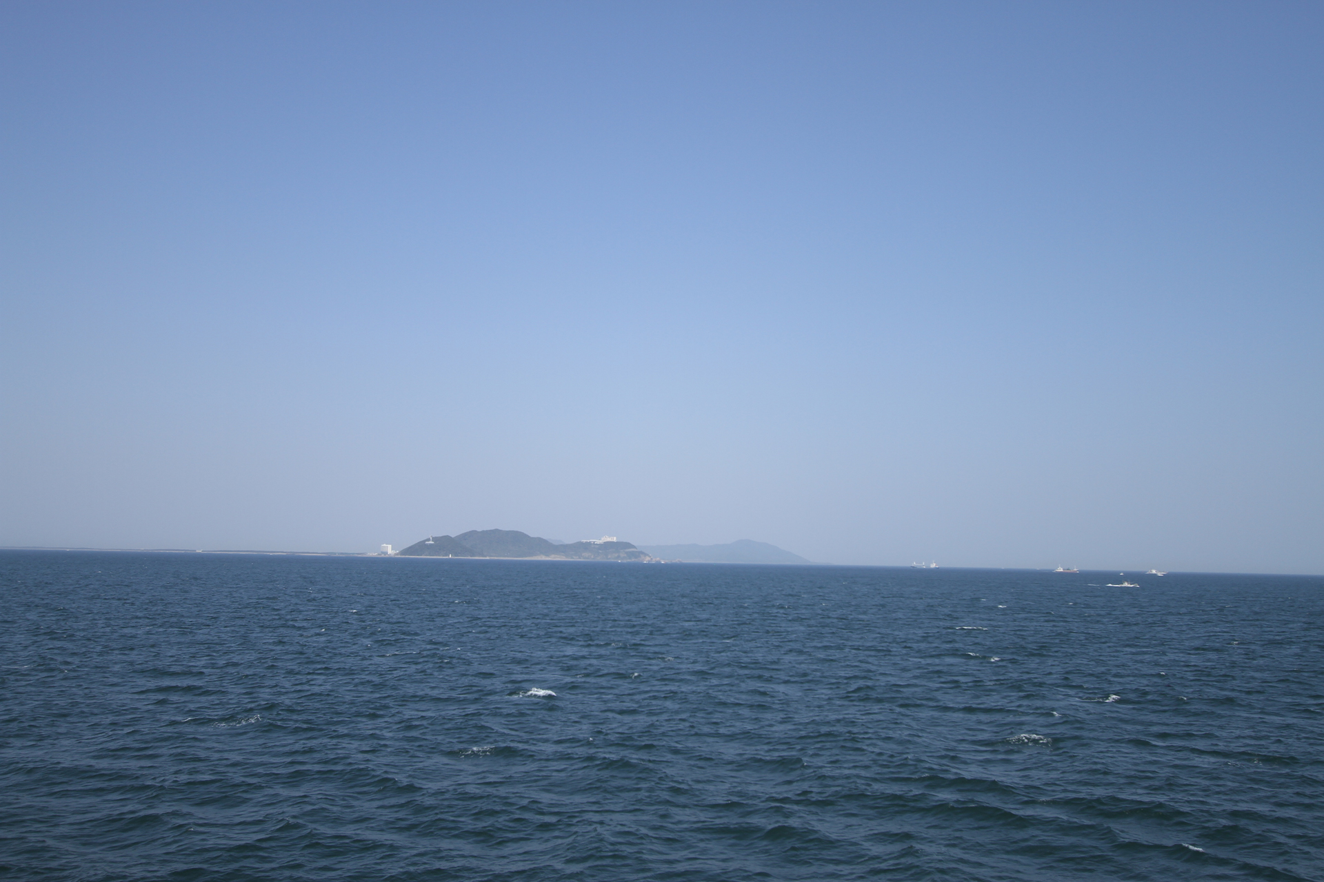 伊勢湾フェリー甲板から見た伊勢湾の風景その拾