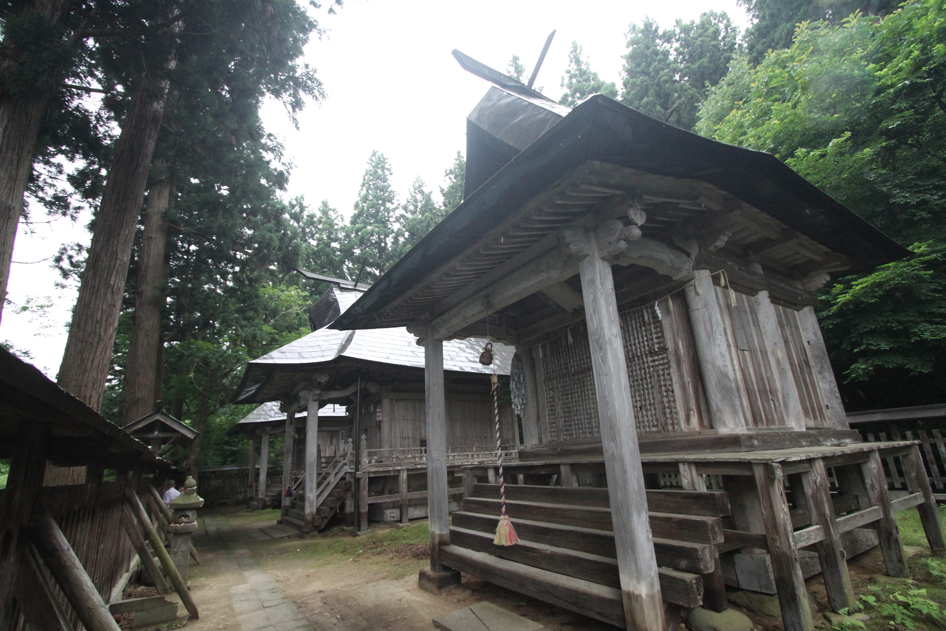 新宮熊野神社 長床の社殿