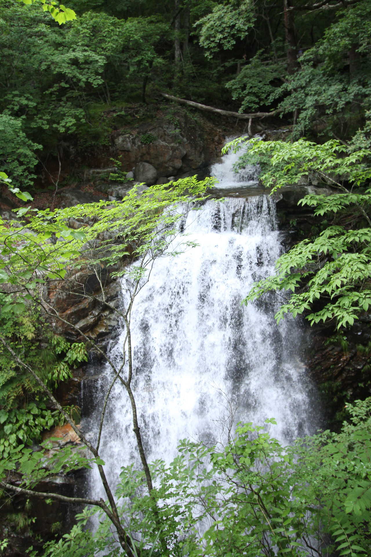 龍王峡の虹見の滝Ⅰ